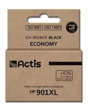 Tusz Actis KH-901BKR (HP 901XL CC654AE) standard 20ml czarny