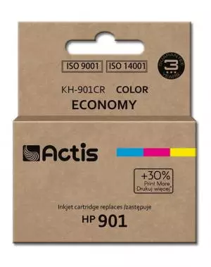 Tusz Actis KH-901CR (HP 901 CC656AE) standard 21ml trójkolorowy