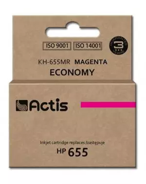 Tusz Actis KH-655MR (HP 655 CZ111AE) standard 12ml magenta Chip