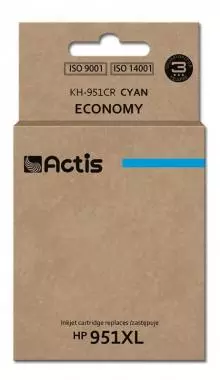 Tusz Actis KH-951CR (HP 951XL CN046AE) standard 25ml cyan Chip