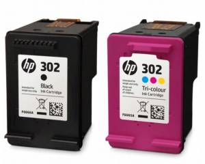Combo Pack Ink oryginał HP 302BK+CL X4D37AE zestaw