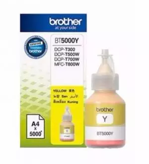 Tusz Brother BT5000Y Yellow 5k do DCP-T300, DCP-T500W