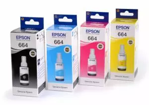 Zestaw Epson T6641 T6642 T6643 T6644 4 oryginalne tusze CMYK