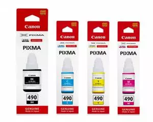 Zestaw CANON GI-490 Pixma G1400 G2400 G3400 4 tusze