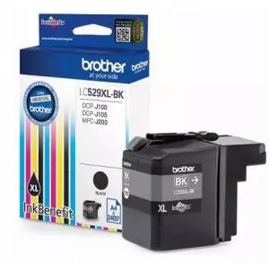 Tusz Brother LC529XLBK BLK 2400 do DCP-J100 DCP-J105