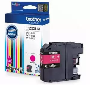 Tusz Brother LC525XLM MAGENTA 1300 do DCP-J100 DCP-J105