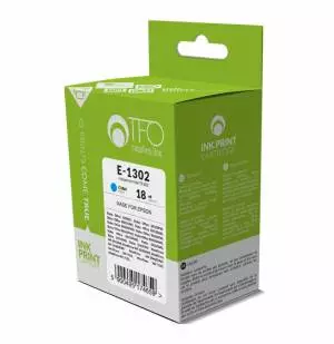 Tusz TFO Epson E-1302 (T1302, Cy) cyjan 18ml