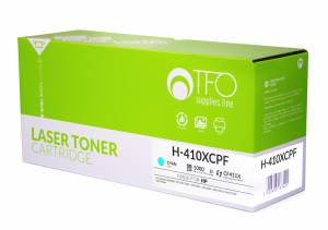 Toner TFO HP H-410XCPF (CF411X) cyjan 5K