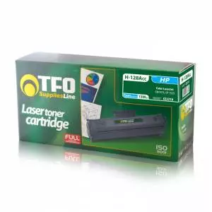 Toner TFO HP 128A H-128ACC (CE321A, Cy) 1.3K, chip