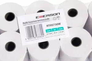 Papier do kasy 57x30 thermal Emerson 10 rolek