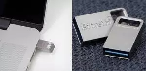 Pendrive Kingston (32 GB | USB 3.0/USB 3.1) metalowy srebrny