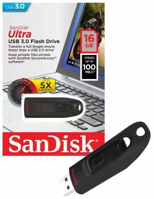 Pendrive SanDisk ULTRA USB 3.0 FLASH DRIVE 16GB