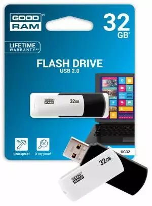 Pendrive GoodRam COLOUR CZARNY&BIAŁY 32GB USB2.0