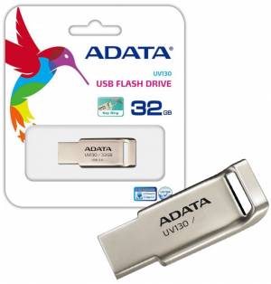 Pendrive ADATA DashDrive UV130 32GB USB2.0 Złoty Alu