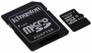 Karta Kingston microSD 32GB Canvas Select 80/10MB/s + adapter