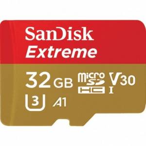 Karta SanDisk Extreme microSDHC 32GB 100/60 MB/s A1 V30 U3