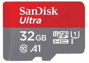 Karta SanDisk Ultra microSDHC 32GB 98MB/s A1 + Adapter SD