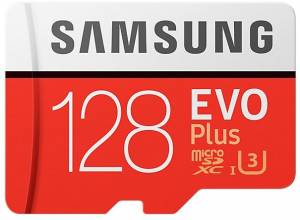 Karta microSD Samsung 128 GB EVO Plus mSD + Adapter