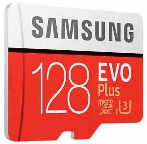 Karta microSD Samsung 128 GB EVO Plus mSD + Adapter