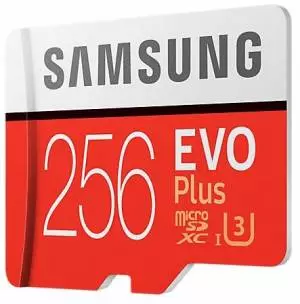 Karta microSD Samsung 256 GB EVO Plus mSD + Adapter