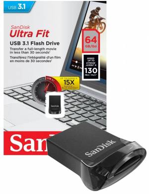 Pendrive SanDisk ULTRA FIT USB 3.1 64GB 130MB/s