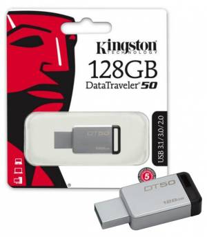 Pendrive Kingston Data Traveler 50 128GB USB 3.0 metal