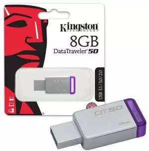 Pendrive Kingston Data Traveler 50 8GB USB 3.0 metal