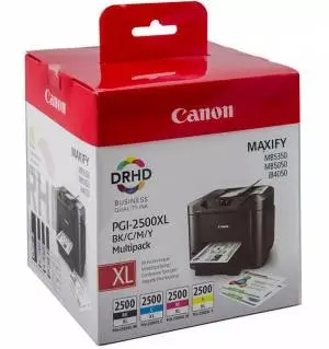 Tusz Canon Zestaw PGI-2500XL CMYK MULTI 9254B004