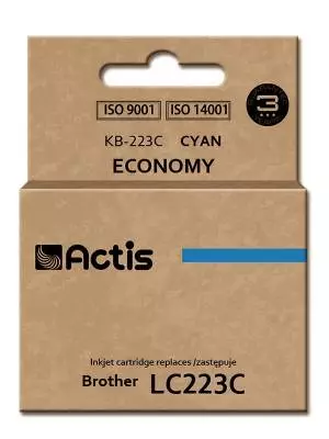 Tusz ACTIS KB-223C Brother LC223C 10 ml niebieski