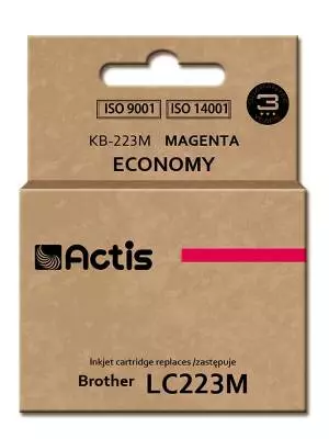 Tusz ACTIS KB-223M Brother LC223M 10 ml czerwony