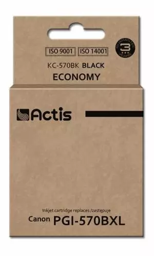 Tusz Actis KC-570Bk (Canon PGI-570BK) standard 22 ml czarny