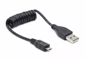 Kabel USB - Micro USB 0.6 m Gembird spirala