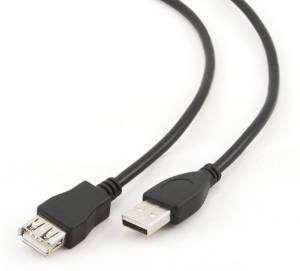 Kabel przedłużacz USB typ A 2.0 Gembird 1.8 m