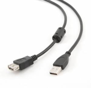 Kabel przedłużacz USB typ A 2.0 Gembird 3 m