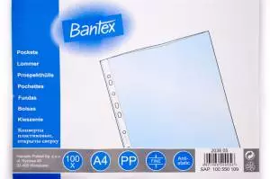 Koszulka A4 groszkowa Bantex 100 szt