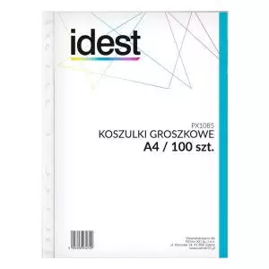 Koszulka A4 groszkowa Idest 100 szt