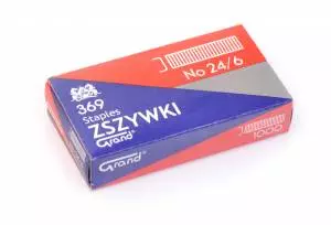 Zszywki 24/6 1000 szt Grand 369