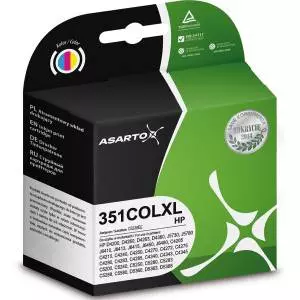 Tusz Asarto do HP 351XL 18 ml (CB338EE) color