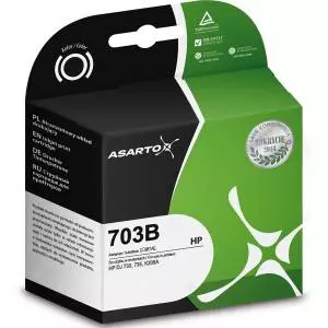 Tusz Asarto do HP 703 20 ml CD887AE black