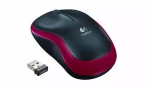 Mysz bezprzewodowa Logitech M185 czerwona