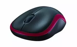 Mysz bezprzewodowa Logitech M185 czerwona