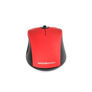 Mysz przewodowa optyczna Modecom Silent M10S czerwona