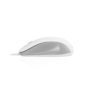 Mysz przewodowa optyczna Modecom Silent M10S biała