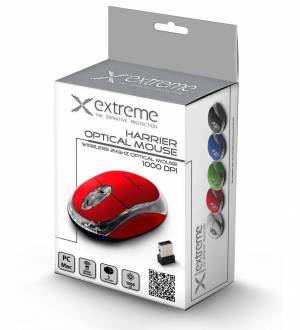Mysz bezprzewodowa Esperanza XM105R czerwona