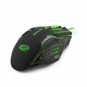 Myszka przewodowa APACHE MX403 optyczna 6D dla graczy zielona