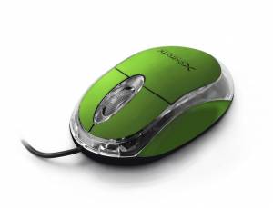 Mysz przewodowa optyczna Esperanza 1000 dpi zielona