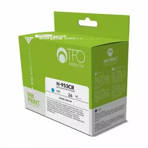 Tusz TFO do HP 953 H-953CR (F6U12AE) cyjan 26ml