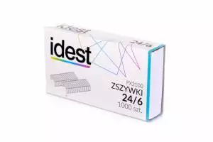 Zszywki 24/6 1000 szt Idest standard