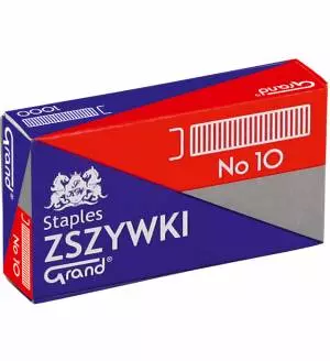 Zszywki 10/6 Grand 1000 szt małe