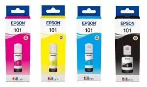 Zestaw Epson EcoTank 101 - 4 kolory CMYK